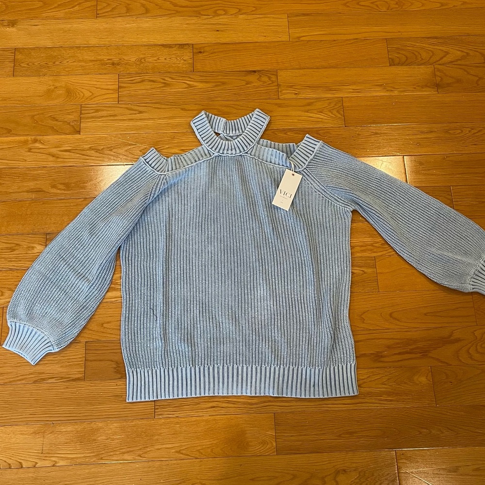 Blue sweater